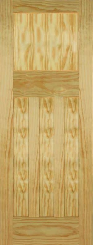 Pine 1930 4 Panel Unfinished Internal Door - Mendes Doors