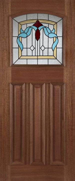 Hardwood Edinburgh RM1S Glazed External Door - Mendes Doors