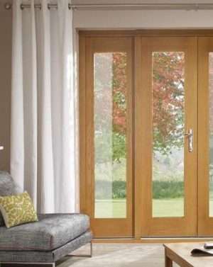 La Porte Pre-Finished Sidelight for External Oak French Door - XL Joinery Doors