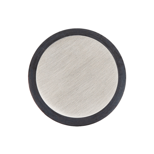 Collared Door Stop Satin Stainless Steel - Deanta Doors - Image 2