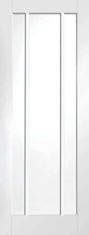 Internal White Primed Worcester Door with Clear Glass - XL Joinery Doors