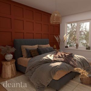White Primed Shaker Wall Panelling - Deanta Doors