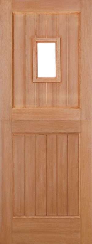 Stable 1L Straight Top Hardwood M&T External Doors - LPD Doors