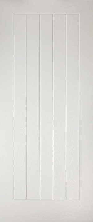 Mexicano External Pre-Finished White External Door - LPD Doors