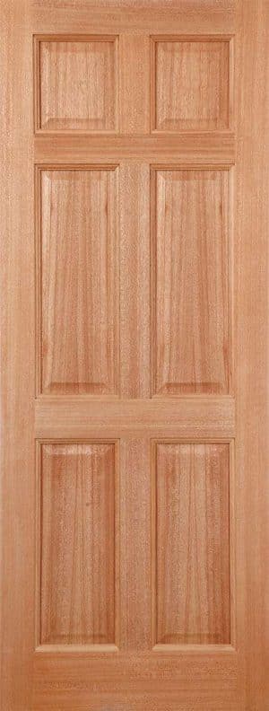 Colonial 6P Hardwood M&T External Door - LPD Doors