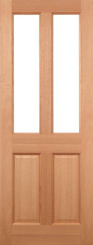 Malton 2L Unglazed External Hardwood M&T Door - LPD Doors