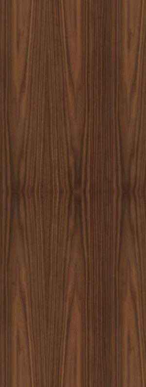 Flush Prefinished Walnut FD60 Internal Door 6mm Lipping FSC- Deanta Doors